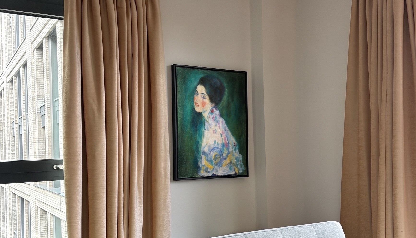 Viewsitu mockup of artwork in a room